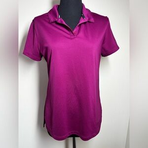 Nike Women's Magenta Button Down Shirt